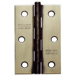 Kit 24 Dobradiças Silvana 850 até 20kg - 3" Oxidado - 2