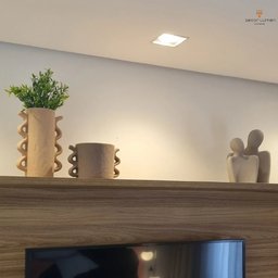 Embutido Quadrado Micro Borda Par20 Il4706 Branco - Interlight Il4706-bm - 3 Embutido Quadrado Micro Borda Par20 Il4706 Branco - Interlight Il4706-bm - 3