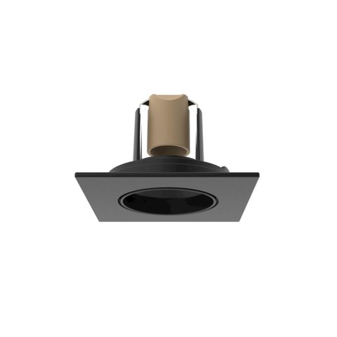 Spot de Embutir Face Plana Preto 1x Par 20 -il0092