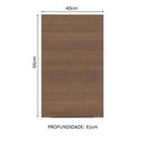 Ver imagem 2 de Armário Aéreo Madesa Stella 40 cm 1 Porta Rustic Cor:Rustic
