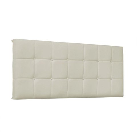 Cabeceira Painel Verona Casal 140cm Corino Bege