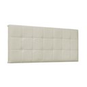 Ver imagem 1 de Cabeceira Painel Verona Casal 140cm Corino Bege