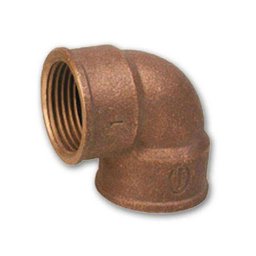 Cotovelo Bronze 1/2 Polegadas Rosca 90º 708 Eluma - 1