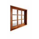 Ver imagem 2 de Porta Balcão de Madeira Modelo Luxo 2,15(a)x2,00(l) C/fechadura