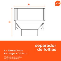 Separador de Folhas para Cisterna Fortlev - 3