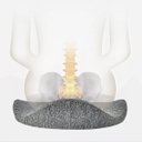 Ver imagem 5 de Almofada Ortopedica Ergonomica Coccix Coluna Lombar Assento Confortavel Macio Relaxante Escritorio C