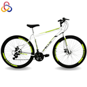 Ver imagem 1 de Bicicleta Aro 29 Freio a Disco 21m. Velox Branca/verdelimão- Ello Bike