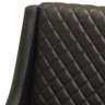 Kit 2 Poltronas Decorativa Antônia Tressê Courotex Preto - Gran Belo Decor - 3