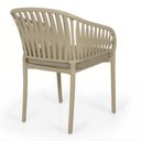 Ver imagem 6 de Cadeira Estofada Design Riva em Polipropileno - Nude