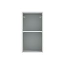 Ver imagem 4 de Armário Aéreo Madesa Lux 35cm 1 Porta Branco Cinza