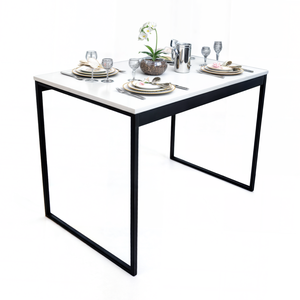 Mesa Jantar Apartamento Industrial 100% Mdf Compacta 100x60