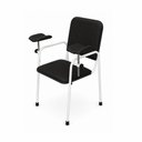 Ver imagem 4 de Cadeira Coleta Standard com Braço Lateral Preta