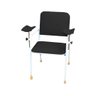Cadeira Coleta Standard com Braço Lateral Preta - 1