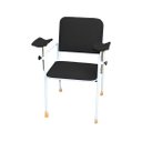 Ver imagem 1 de Cadeira Coleta Standard com Braço Lateral Preta