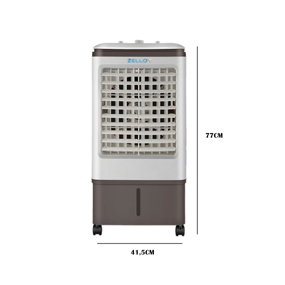 Climatizador de Ar Evaporativo Zlx-20 Ts80w 20 Litros 4 Funções 220v Zellox - 2