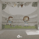 Ver imagem 1 de Painel Safari Aquarela-md18