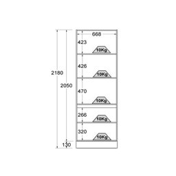Paneleiro Torre Quente Ditália Denver Rv/br Cd-384 - 3