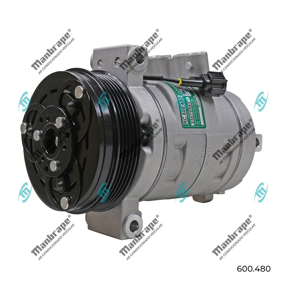 Compressor Modelo Valeo Frontier Diesel 2.3 2017 2018 2019 - 5