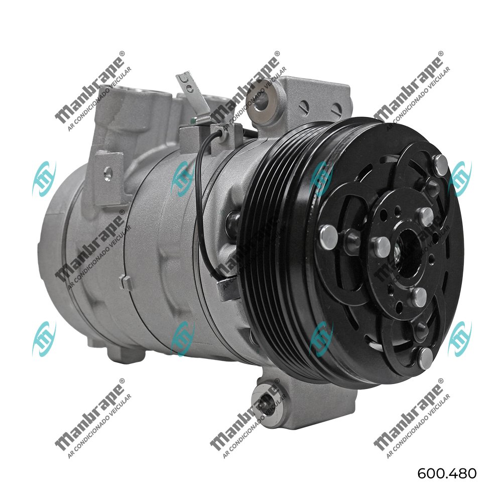 Compressor Modelo Valeo Frontier Diesel 2.3 2017 2018 2019 - 3