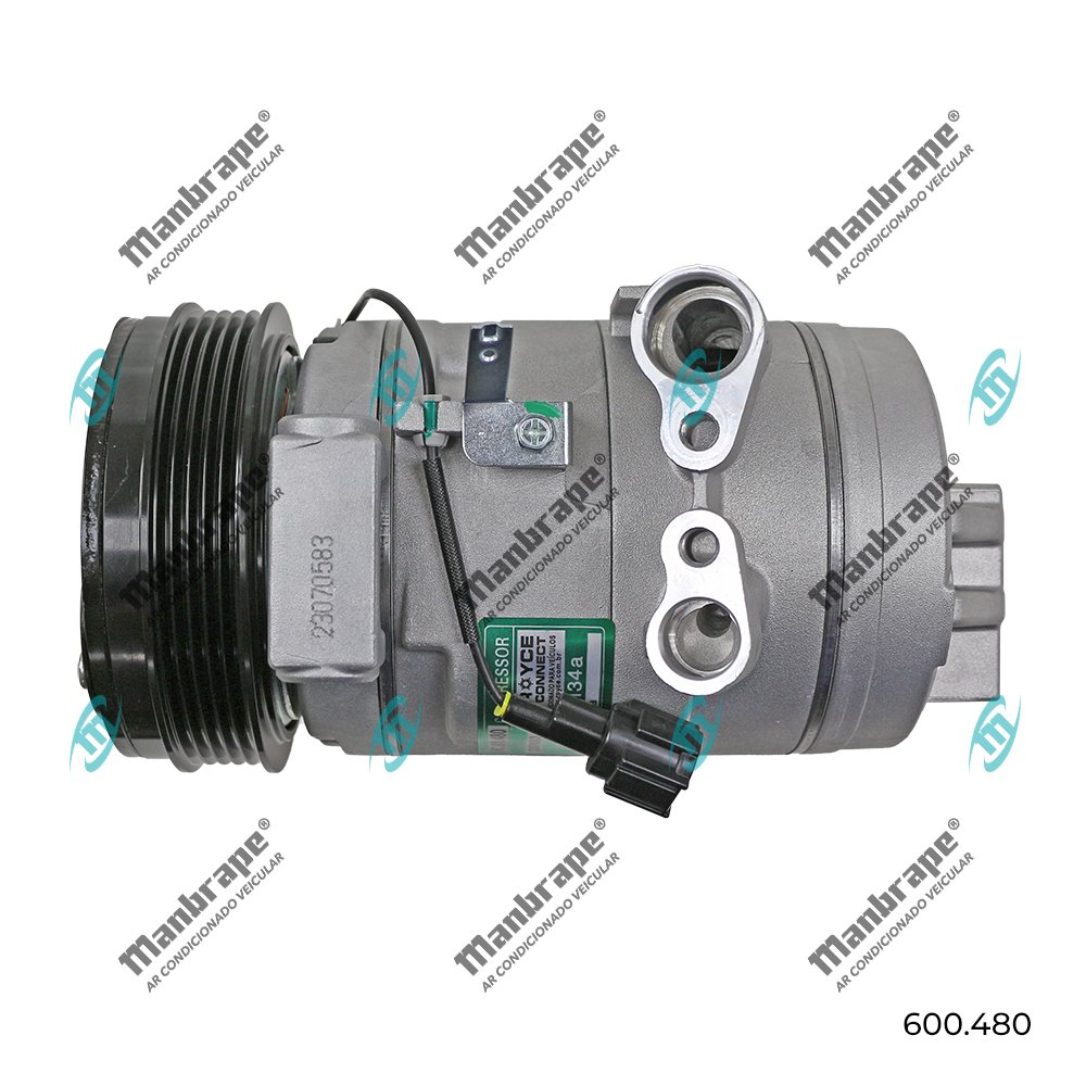 Compressor Modelo Valeo Frontier Diesel 2.3 2017 2018 2019 - 2