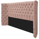 Ver mais imagens de Kit Cabeceira e Calçadeira Baú King Everest P02 195cm para Cama Box Suede - Doce Sonho Móveis Ros