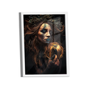 Ver imagem 1 de Quadro Deusa Nórdica -- Br Artes