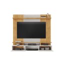 Ver imagem 3 de Painel Suspenso Ripado Decorativo Vilgax Tv 65" Portas Basculantes Bali/cedro G18 - Gran Belo