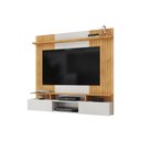 Ver imagem 2 de Painel Suspenso Ripado Decorativo Vilgax Tv 65" Portas Basculantes Bali/cedro G18 - Gran Belo