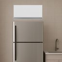 Ver imagem 2 de Armário Cozinha Aéreo Geladeira 60cm Basculante Leticia Branco A01 - D’Rossi