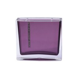 Kit Banheiro em Acrílico 4 Peças Lavabo Porta Sabonete Roxo - 3