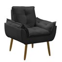 Ver imagem 7 de Sofá Conjunto Poltrona e Sofá Pequeno 2 Lugares 140cm Preto