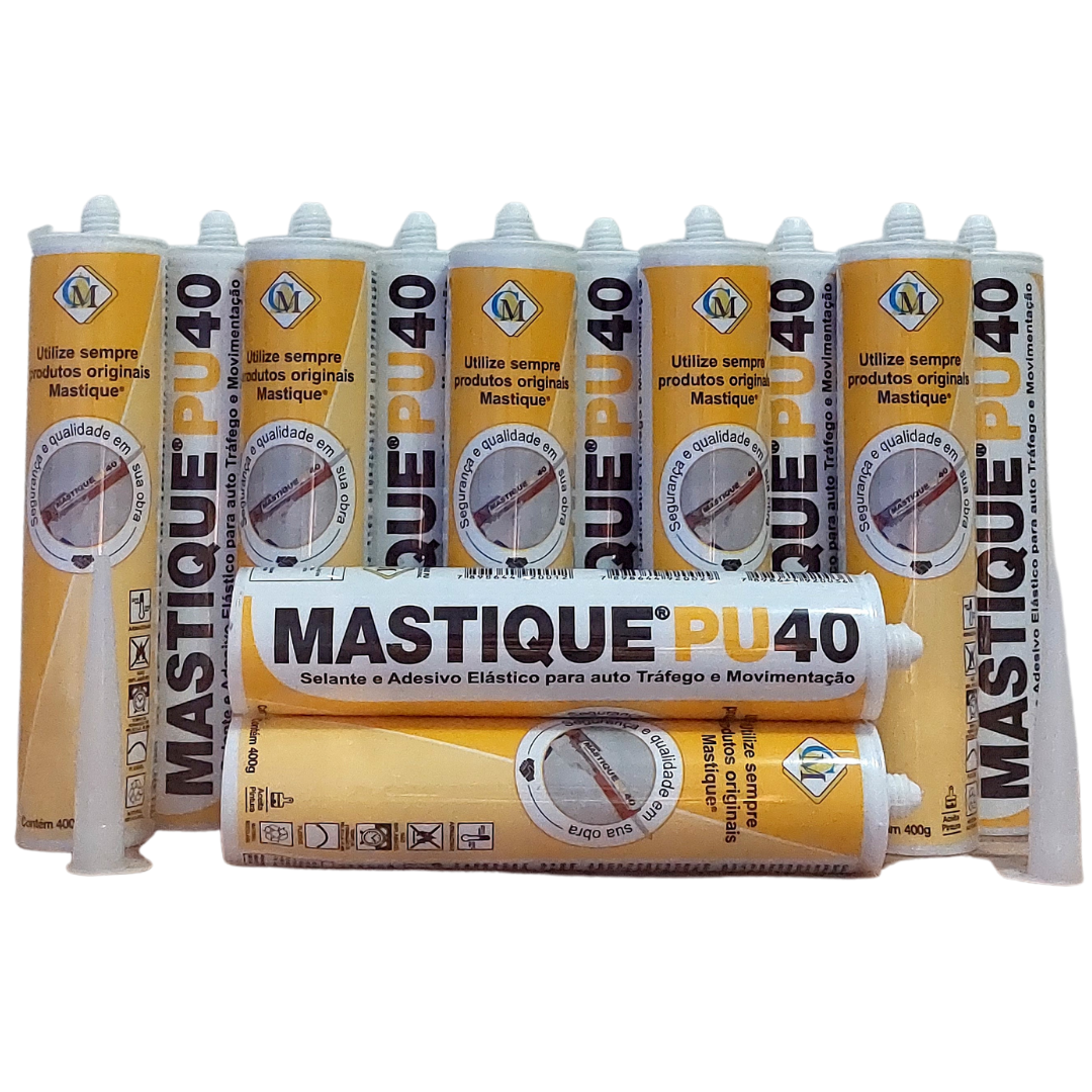 Mastique® PU 40 Original (Kit 12 Tubos)