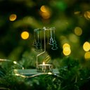 Ver imagem 2 de Girandola Decorativa Arvore Prata