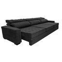 Ver imagem 7 de Sofá Retrátil e Reclinável 4,15m Cama inBox Big Star com SoftGel D40 Velupluma Preto