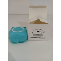 Dispensador De Shampoo, escova Sabonete Esponja De Silicone Para Banho Crianças Adultos Pet Cachorro - 6