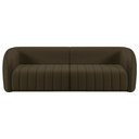 Ver imagem 5 de Sofá Living Decorativo 3 Lugares 292cm Meris M22 Veludo Marrom - Mpozenato