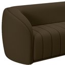 Ver imagem 3 de Sofá Living Decorativo 3 Lugares 292cm Meris M22 Veludo Marrom - Mpozenato