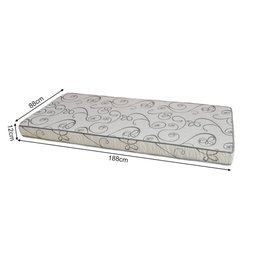 Cama Montessoriana Infantil Solteiro Sonic Adesivada com Grade de Proteção e Colchão - 5