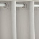 Ver imagem 2 de Cortina Sala Quarto Linhão Cru 4.00m x 2.80m Varão Simples Castele:Off White