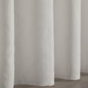 Ver imagem 3 de Cortina Sala Quarto Linhão Cru 4.00m x 2.80m Varão Simples Castele:Off White