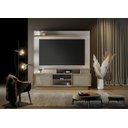 Ver imagem 1 de Estante Home para TV até 65 Polegadas Impulso JCM Móveis Off White/Noronha