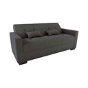 Ver imagem 3 de Sofá Cama 3 Lugares Reclinável Casal Premium 2,03 Larg Lavinia Matrix