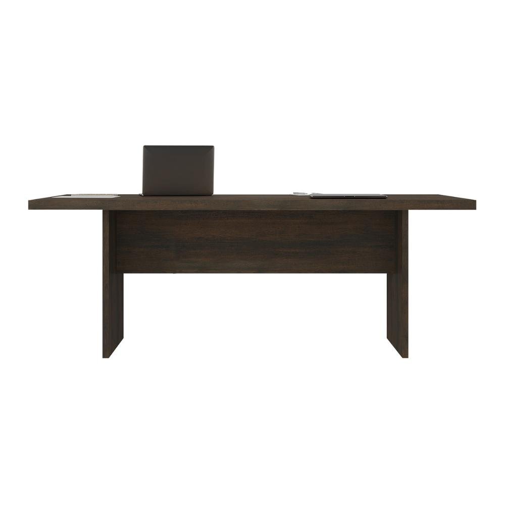 Mesa de Escritório 200cm para Reunião com Tampo 30mm Multimóveis Cr25281 - 4