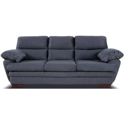 Sofá Belmont 2,30M Suede Azul - Arteclasse - 1