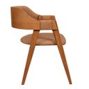 Ver imagem 2 de Kit 2 Cadeiras de Jantar Madeira Maciça Estofada Courino