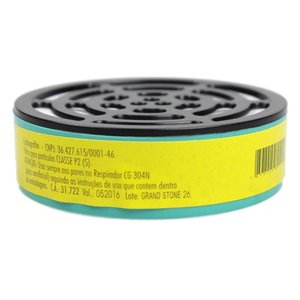 Filtro para Máscara Semifacial Carbografite
