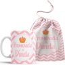 Caneca Madrinha Convite de Batismo Dinda - 2
