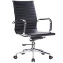 Ver imagem 2 de Kit 2 Cadeiras Giratórias para Escritório Resolute Office Preto - Lyam Decor