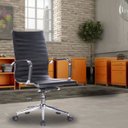 Ver imagem 4 de Kit 2 Cadeiras Giratórias para Escritório Resolute Office Preto - Lyam Decor