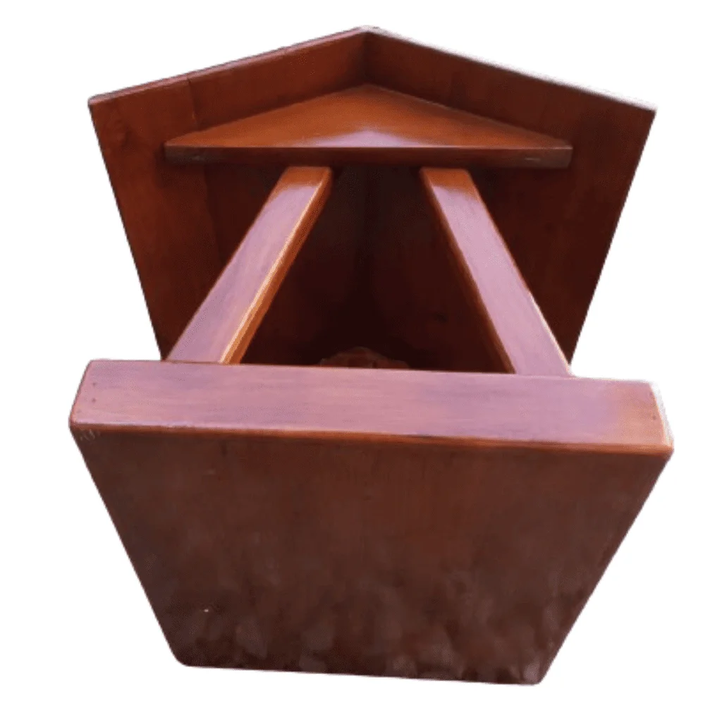 Ver imagem 5 de Comedouro P/ Aves Tratador de Pássaros em Madeira C/ Verniz